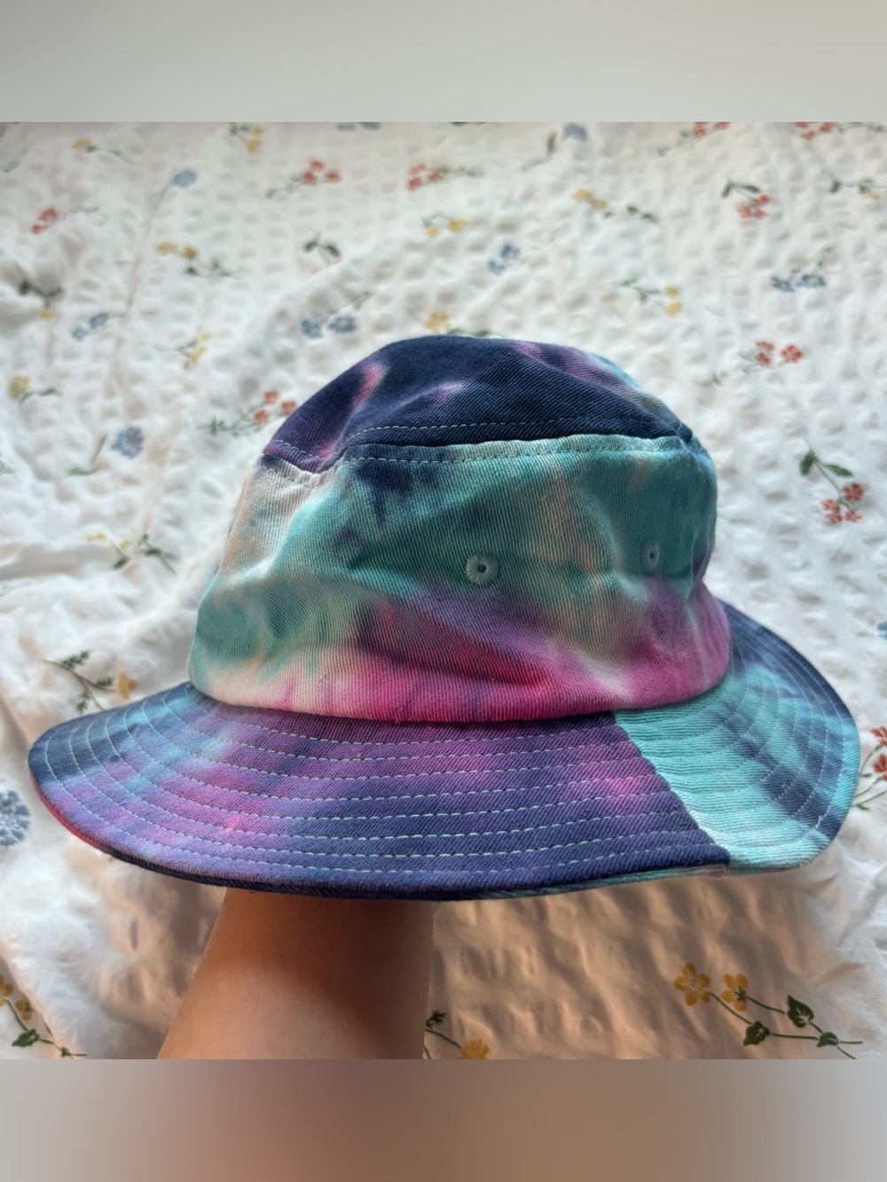 Urban outfitters tie dye bucket hat